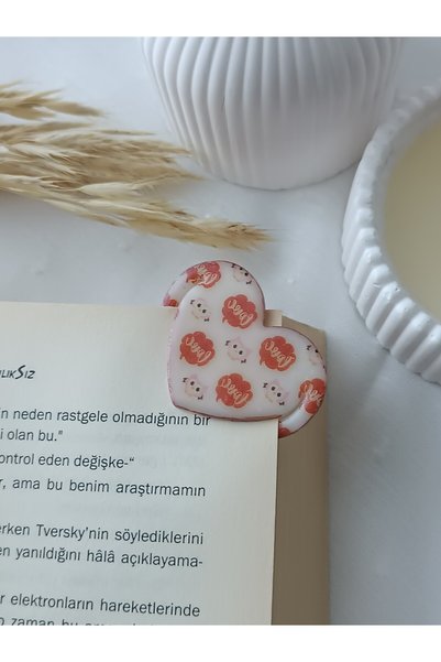 La fee aksesuar مجموعة من 2 علامة كتاب وحلقات أذن مصنوعة يدويًا من الطين البو...