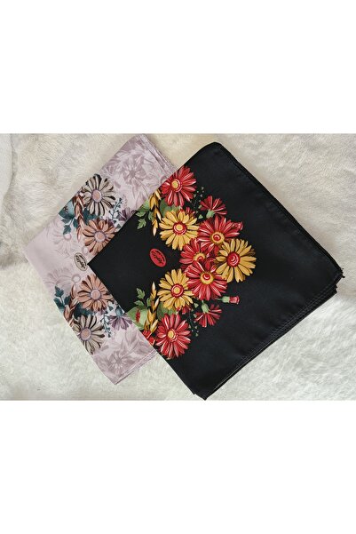 hoaryage 2 τεμάχια με σχέδια, ραμμένα, χωρίς ραφές, υφαντό τυπωμένο ύφασμα, γ...