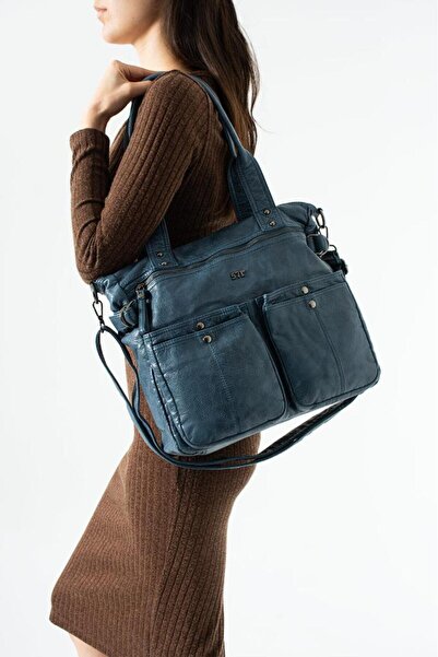 Baginn Ρετρό Vegan Δερμάτινη Γυναικεία Τσάντα Ώμου Y.S. Δερμάτινη Τσάντα Χιασ...