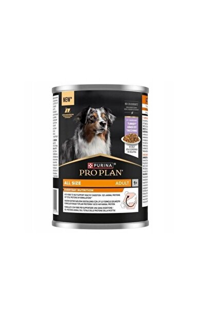 Pro Plan Jöle İçinde Hindi Etli Yetişkin Köpek Konservesi 400 gr