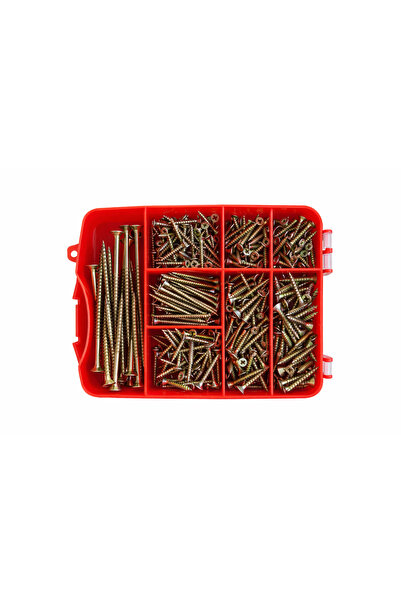 Grey Square Σετ βιδών με κωνική κεφαλή, επιψευδαργυρωμένες