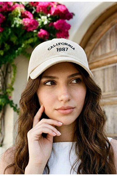 LAGRANZE SANTORO Καλιφόρνια 1987 Κεντημένο Καπέλο |   Βίντατζ Καπέλο Πριμιούμ...