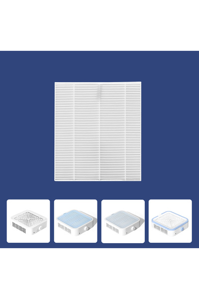 SNRQI WL-007 WL-008 Yedek Filtre Yatay Manikür Toz Toplayıcı Makine Yedek Fil...