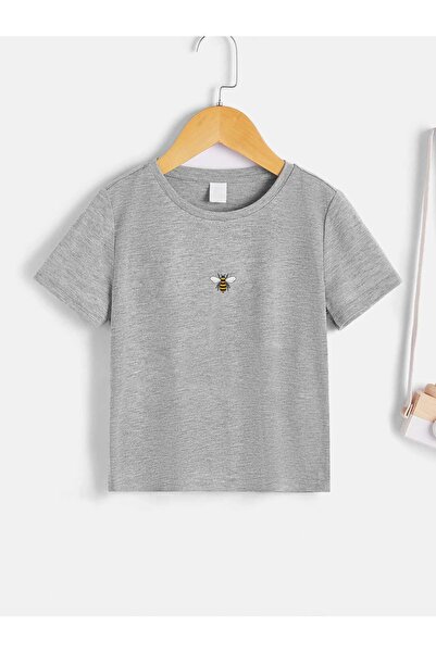 AZIZI TEKSTIL Παιδικό μπλουζάκι Oversize Bee Printed