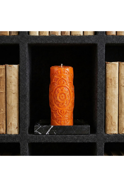 Happy Candles Lumanare din ceara de albine, Lotus Mandala