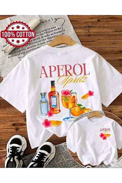 LELVANİ Γυναικείο μπλουζάκι με στάμπα Απερόλ