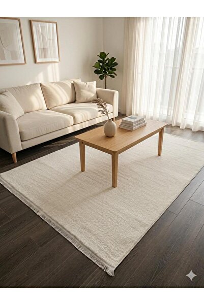 MELENA CARPET Premium Modern Peluş Halı Kaymaz Taban Yumuşak Dokulu Lüks Salo...