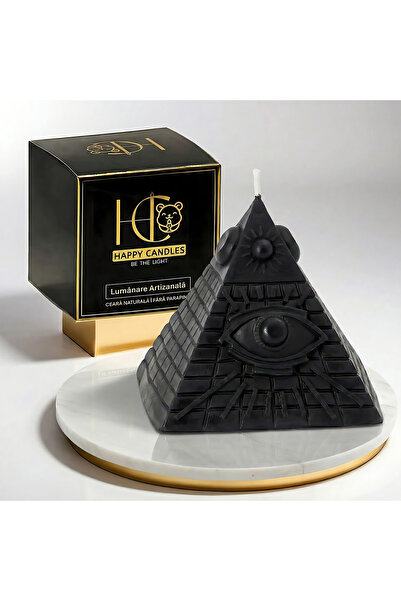 Happy Candles Beeswax candle, Masonic