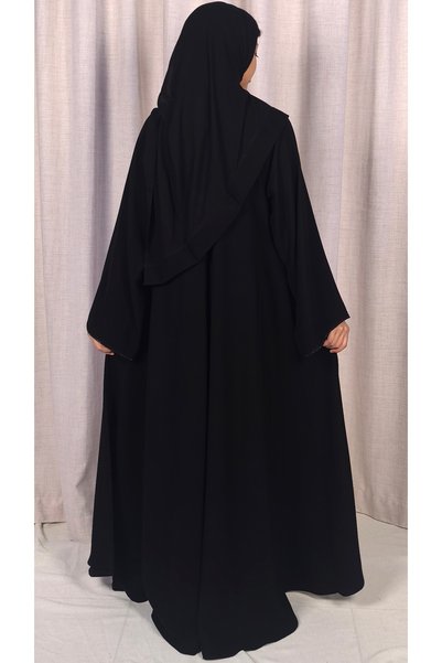almasa alswda عبايه ساده كلوش