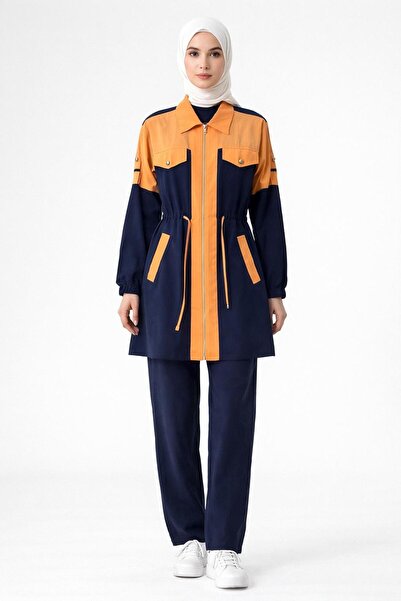 one depot only for quality life Women's Hijab Two-Piece Set with Drawstring W...