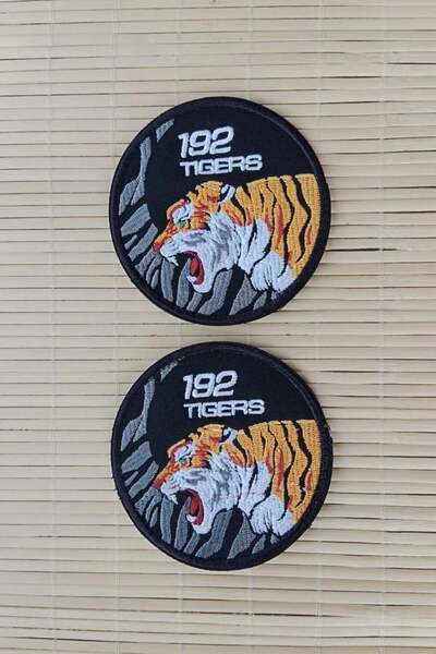 İZMİR ASKERİ MALZEME 192 Tigers Nakis İslemeli Arma Patch Pec