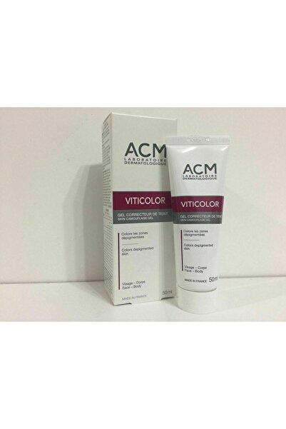 ACM Viticolor Gel (VİTİCOLOR JEL) vVtiligo Apararatsız Yeni Üretim Yeni Amblaj