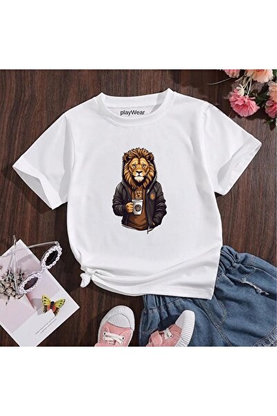 playwear Παιδικό unisex μπλουζάκι με κουκούλα Arslan με στάμπα, 100% βαμβακερ...