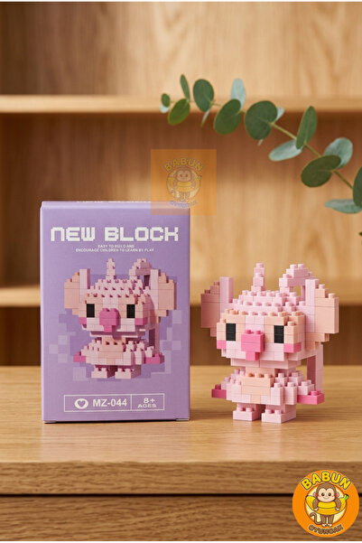 Bricks Angel Karakter Figürü 3D Yapboz Puzzle Yapı Oyuncakları