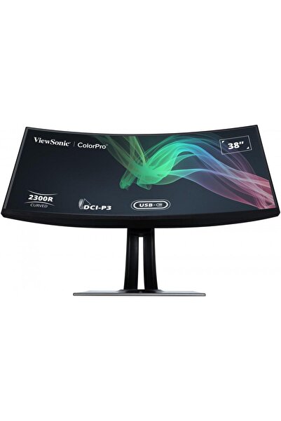 ViewSonic Monitor IPS curbat ultrawide VP3881A de 38 de inci, 3840x2160, USB-...