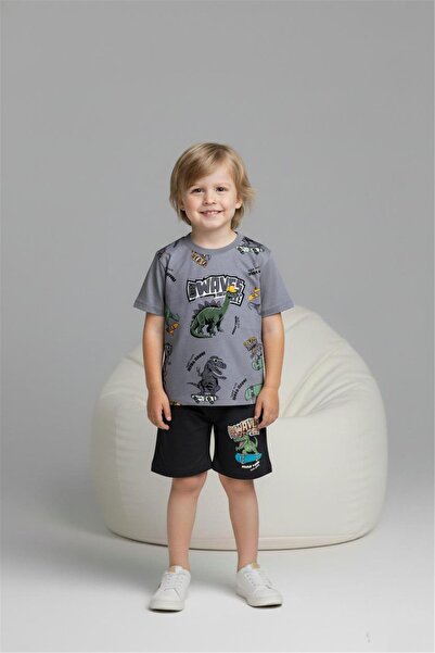 LİLLYPİCCA Σετ σορτς για αγόρια Dino printed