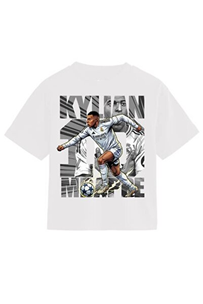 ROLY Tricou Unisex Bumbac Print Fotbal Speed Star Kylian Mbappe