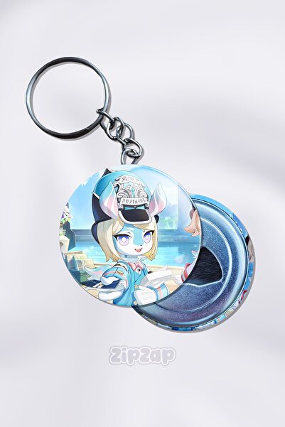 ZipZap Μελούσινα Στολίδι Τσάντας Genshin Impact με Μπρελόκ (1 ΤΕΜ)