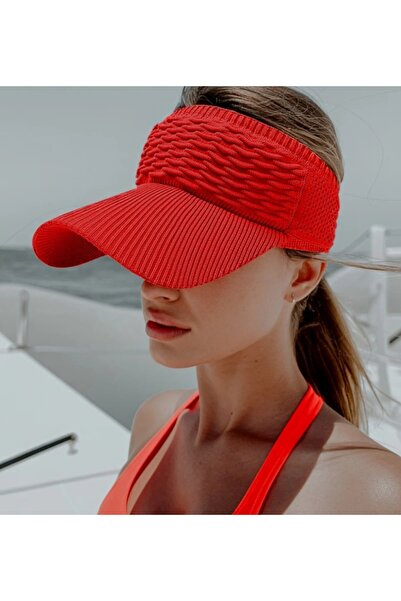 JHTshop قبعة شبكية صيفية نسائية ذات نسيج شبكي - طراز رياضي