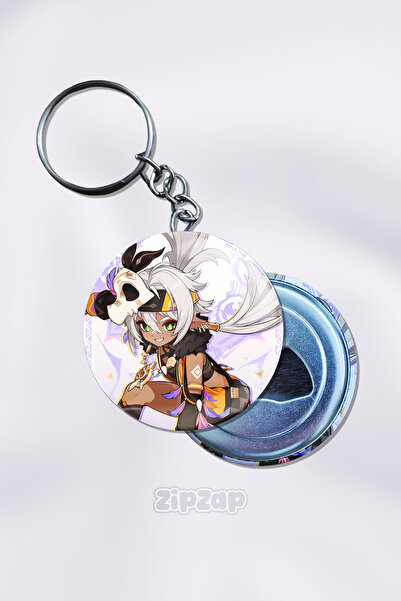 ZipZap Iansan Genshin Impact Διακοσμητικό Μπρελόκ για Τσάντα (1 ΤΕΜ)