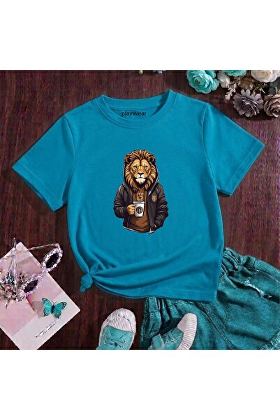 playwear Παιδικό unisex μπλουζάκι με κουκούλα Arslan με στάμπα, 100% βαμβακερ...