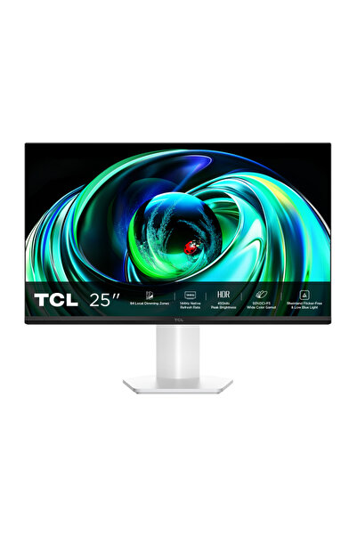 TCL 25G54 Monitor de gaming QD-Mini LED de 24.5 inci, FHD, 144Hz, HDR450