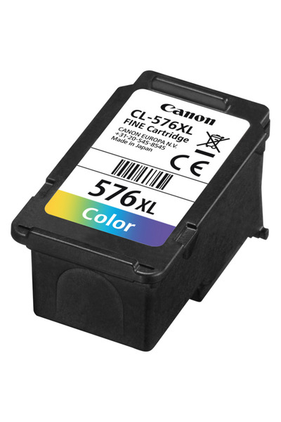 Canon Cartuș de cerneală color CL-576XL, 300 de pagini, pentru PIXMA TS3550i/...