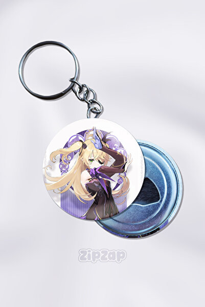 ZipZap Διακοσμητικό Μπρελόκ Τσάντας Fischl Genshin Impact (1 ΤΕΜΑΧΙΟ)