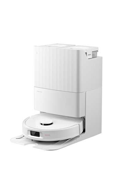 Roborock QR 598 Aspirator robot și mop cu stație de andocare, Alb