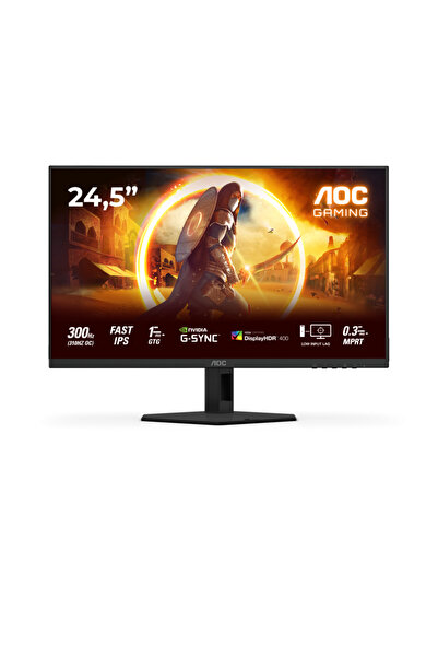 Aoc 25G4SRE Monitor de gaming IPS rapid de 24.5 inci, FHD, 300Hz, 1ms