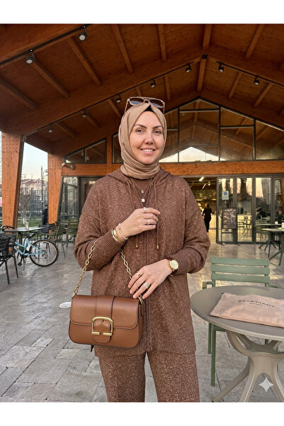 MODA S&S BZLİNE Glittery Hooded Set