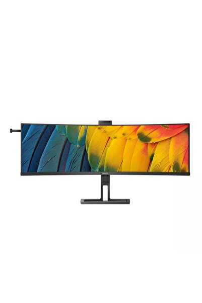 Philips 45B1U6900CH/00 Monitor VA curbat ultrawide de 44,5 inci cu USB-C și c...