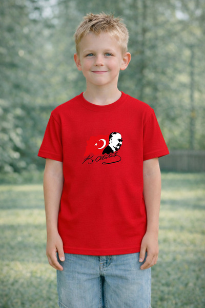 LORVEX Παιδικό μπλουζάκι 23 Απριλίου Unisex (Κορίτσια - Αγόρια) 100% βαμβακερ...