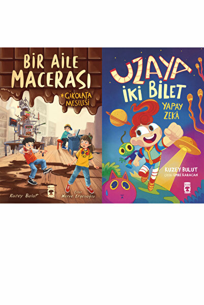 Timaş Çocuk Bir Aile Macerası - Çikolata Meselesi ve Uzaya İki Bilet (Kuzey B...