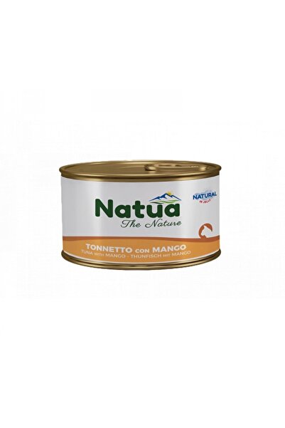 Natua طعام رطب للقطط من العلامة التجارية ناتوا (Natua) بنكهة التونة مع المانج...