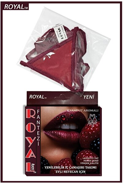 Royal Kadın MEYVE AROMALI İÇ ÇAMAŞIRI TAKIMI