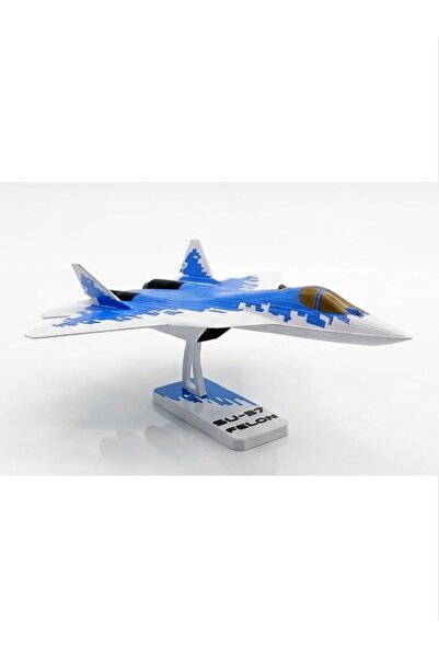 SARIBAŞ TEKNOLOJİ 1:100 Ölçek Su-57 Stealth Savaş Uçağı - 5. Nesil Hayalet Uç...