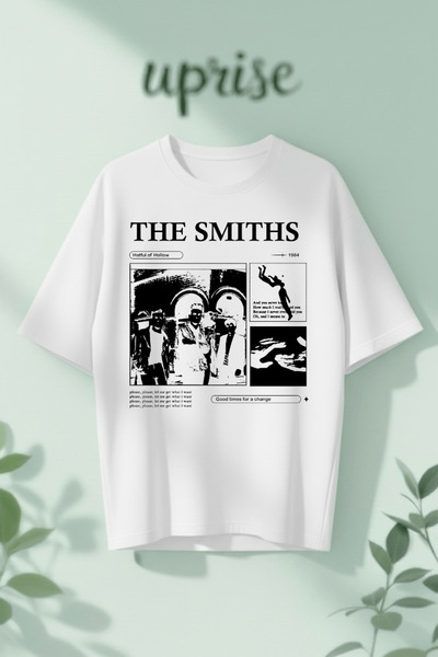 Vordevia The Smiths Τυπωμένο Βαμβακερό Oversize T-shirt