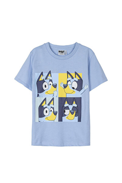 bluey Βαμβακερό κοντομάνικο μπλουζάκι