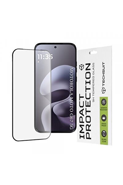 Techsuit Προστατευτικό οθόνης για Motorola Moto G77 / G67, Σκληρυμένο γυαλί, ...