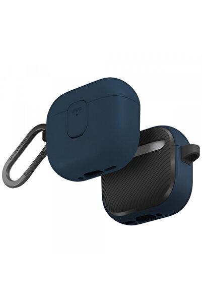 uniq Θήκη Clyde για Apple AirPods 4, Μπλε Μαύρο
