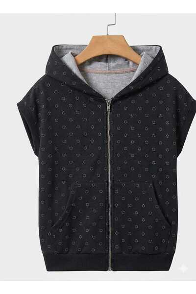 Lerix mod LERIXMOD_YAZLIK unisex γυναικείο φούτερ με τσέπη καγκουρό, με κουκο...