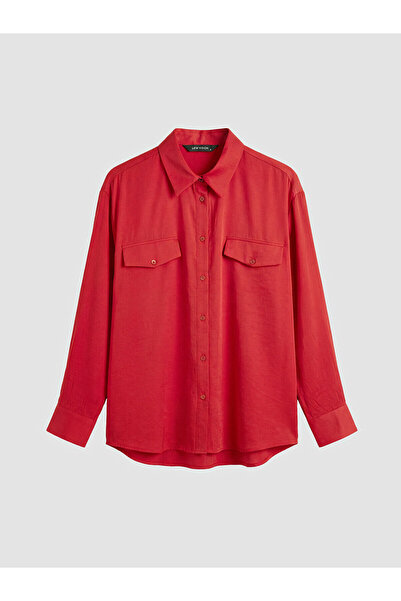 LC Waikiki Peak New Season Modal Blend Oversize Women's Shirt
