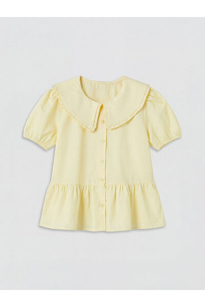 LC Waikiki Peak New Season Baby Collar Girl's Shirt