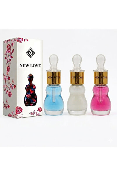 New Love مجموعة المسك الفاخر رمان باودر ومسك وايت 12 مل