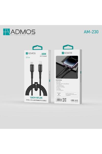 ADMOS AM-230 Type-C to Lightning PD Cable