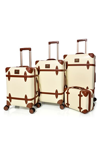 Generic طقم حقائب "إرث المسافر" (Heritage Voyage Set) مقاسات 28-24-20-14 انش