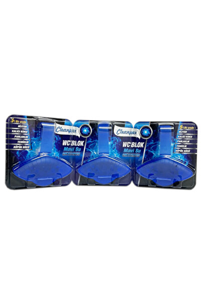 Cleanpex Wc Blok Mavi Su 3 adet (50 g*3)