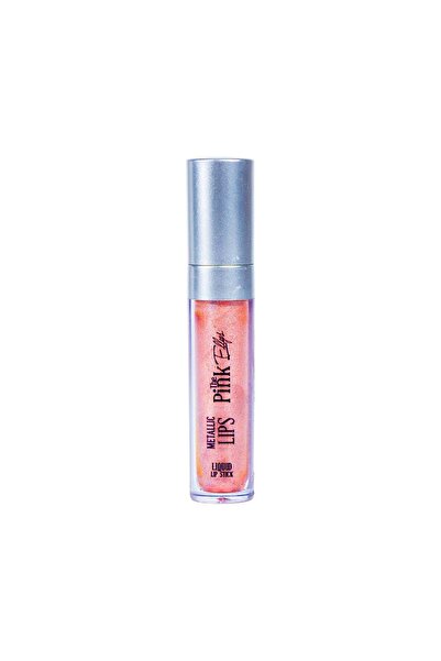 The Pink Ellys ملمع الشفاه المعدني الوردي من إيليس رقم 8