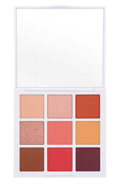The Pink Ellys Palette of Eyeshadow Pink Ellis, 9 Colors, No 02